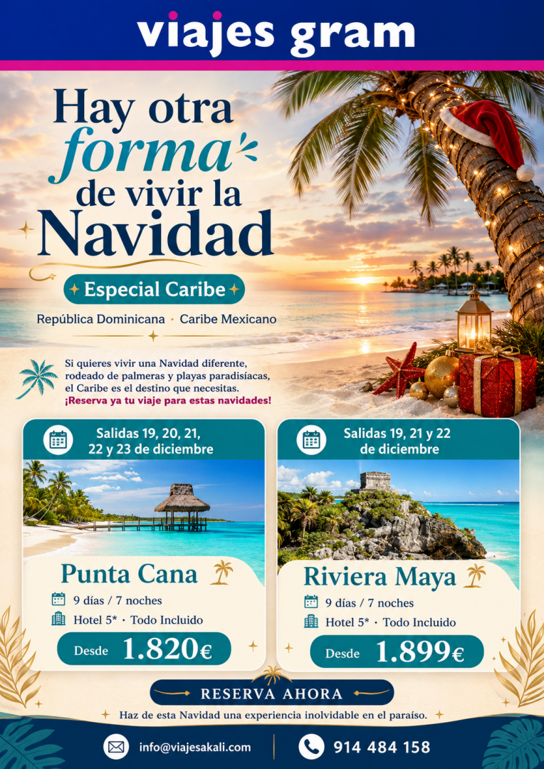 Navidad en el Caribe – Riviera Maya