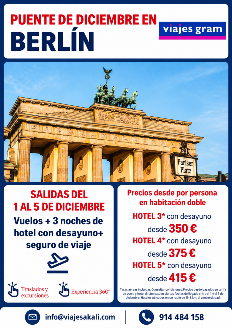 Berlín – Puente de diciembre