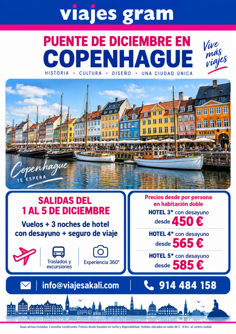 Copenhague – Puente de diciembre