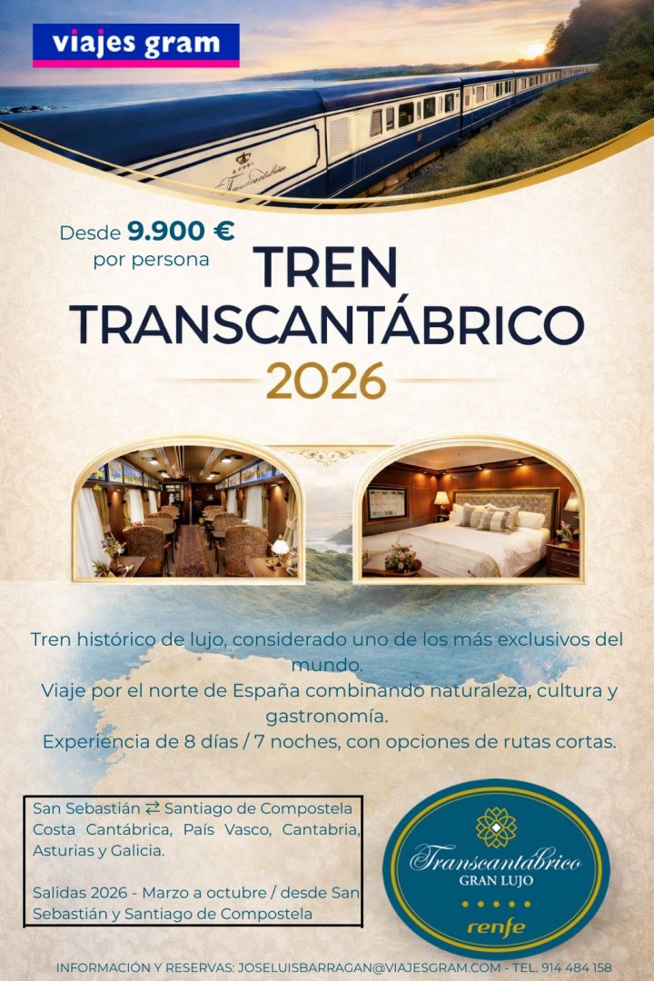 TREN TRANSCANTÁBRICO